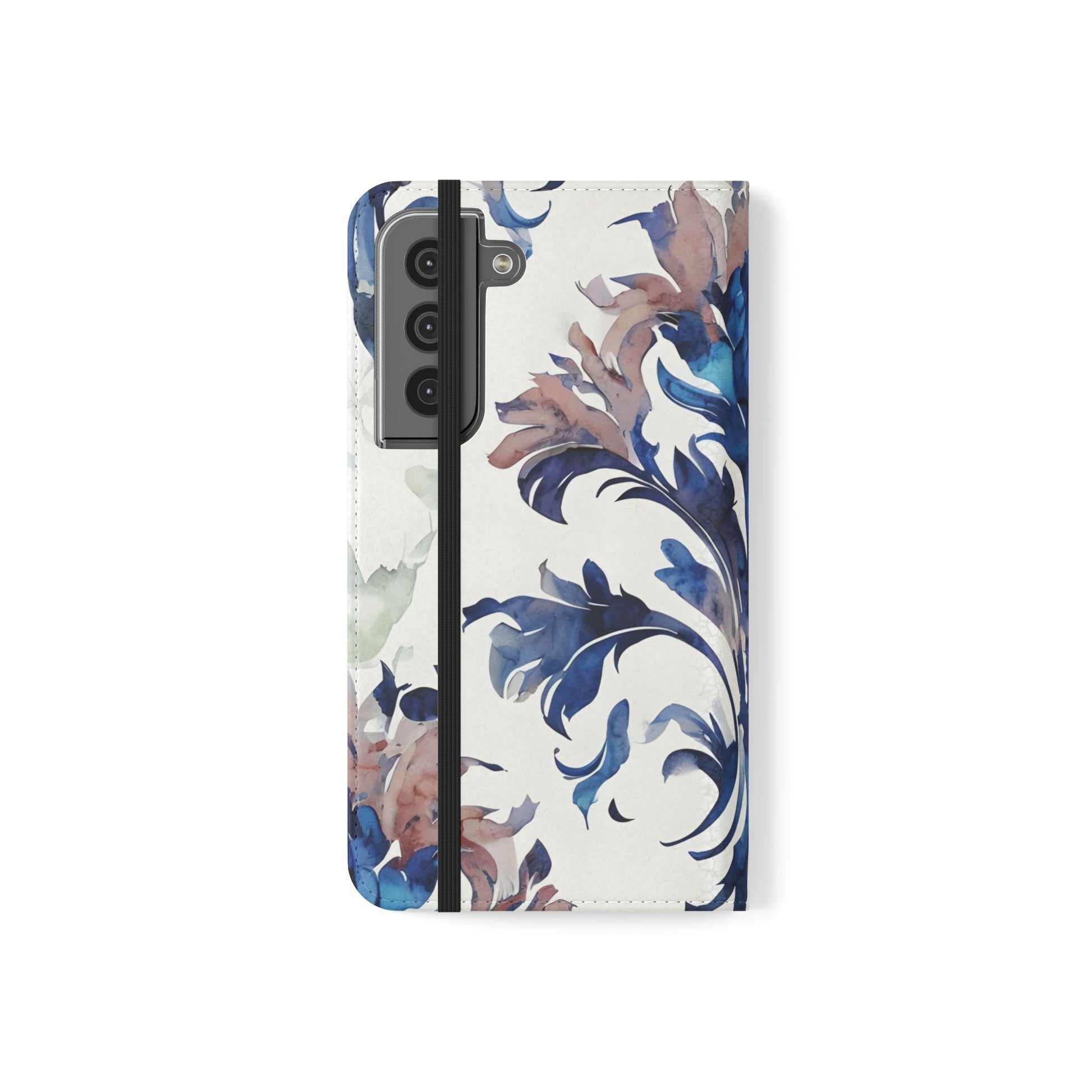 Delft Reverie - Abstract Wallet Phone Case for Samsung Galaxy S22
