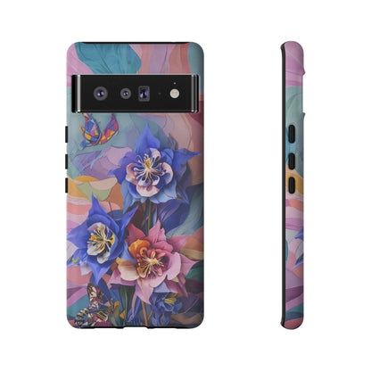 Blue Columbine Carnivale Google Pixel Tough Case