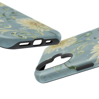 Golden Dahlia Trio iPhone MagSafe Case