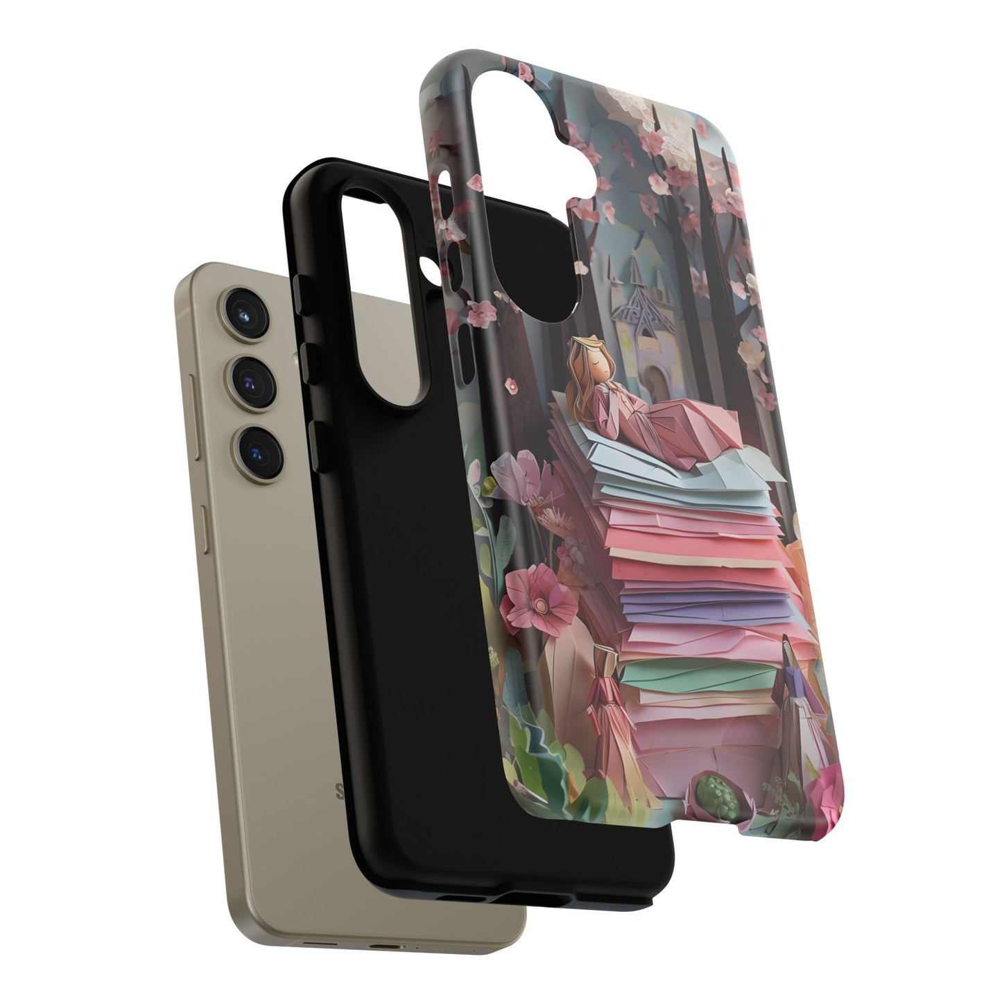 A Good Night's Sleep - Samsung Galaxy - Tough Phone Case -Whimsical Fantasy Floral Design
