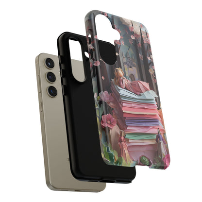 A Good Night's Sleep - Samsung Galaxy - Tough Phone Case -Whimsical Fantasy Floral Design