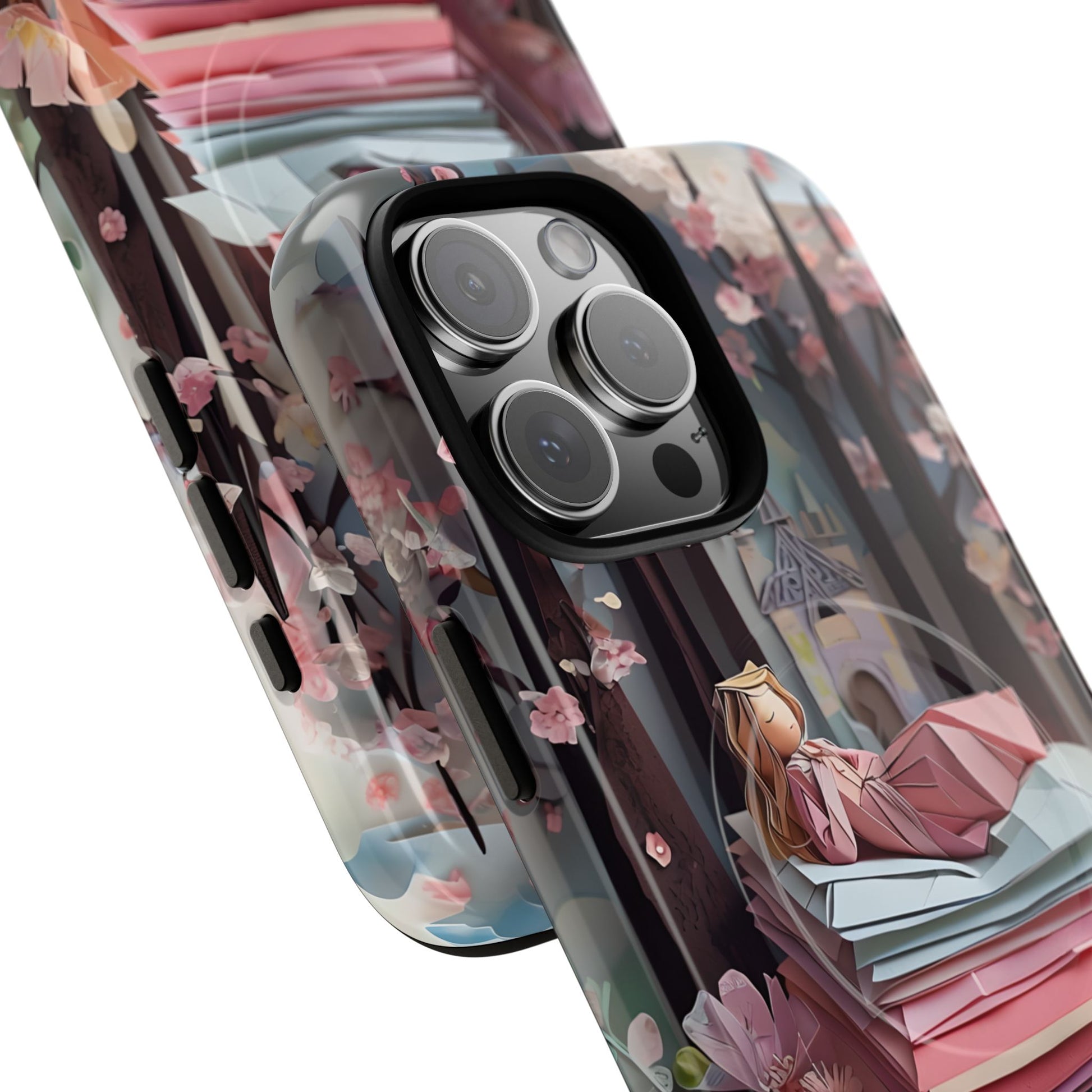 A Good Night's Sleep - iPhone 16 Pro Max MagSafe Phone Case - Whimsical Fantasy Floral Design