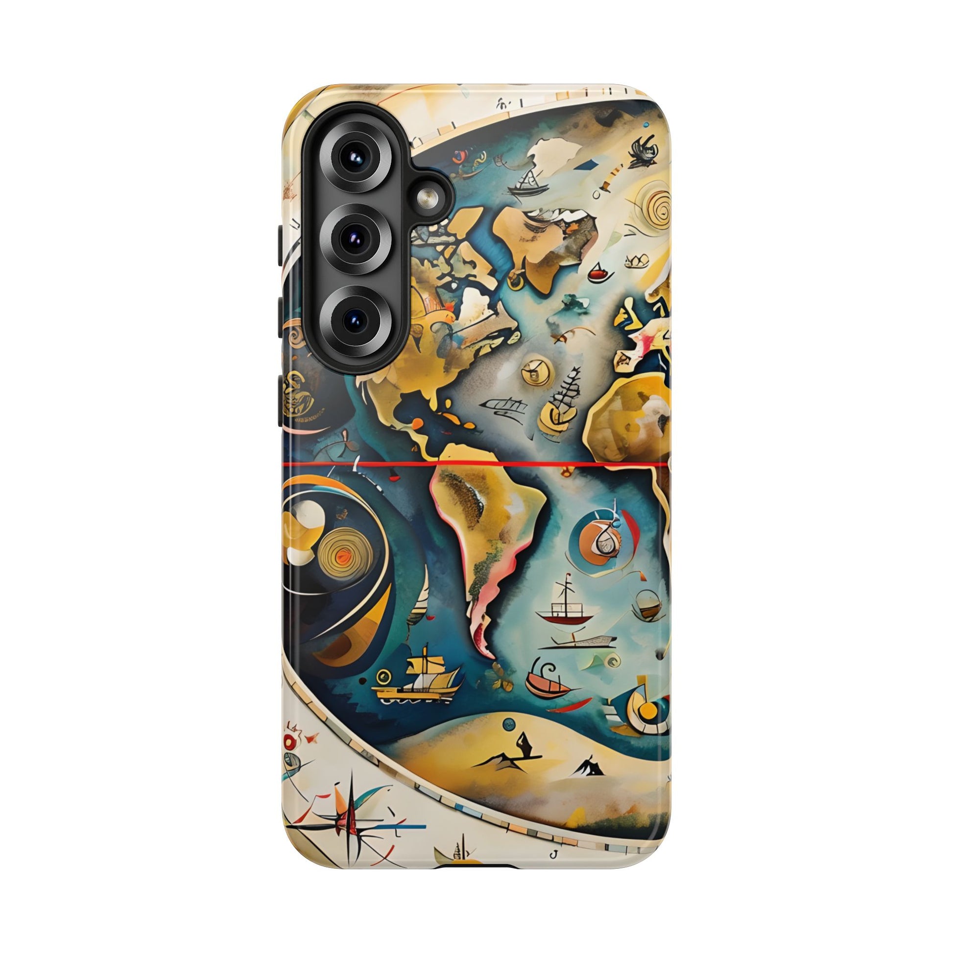 Celestial Map Samsung Galaxy S25 Plus Tough Case - Vintage Map - Premium Abstract Design
