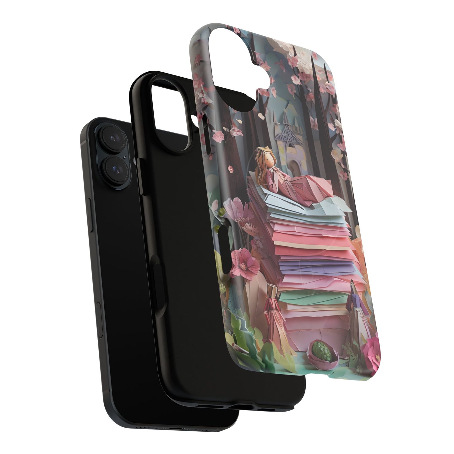 A Good Night's Sleep - iPhone MagSafe Phone Case - Whimsical Fantasy Floral Design