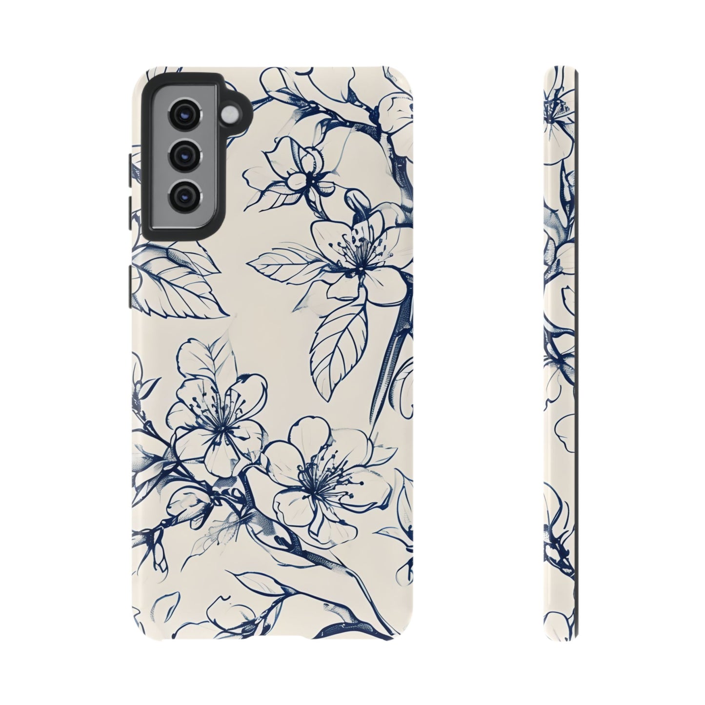 Blossom Sketch Samsung Galaxy Tough Case