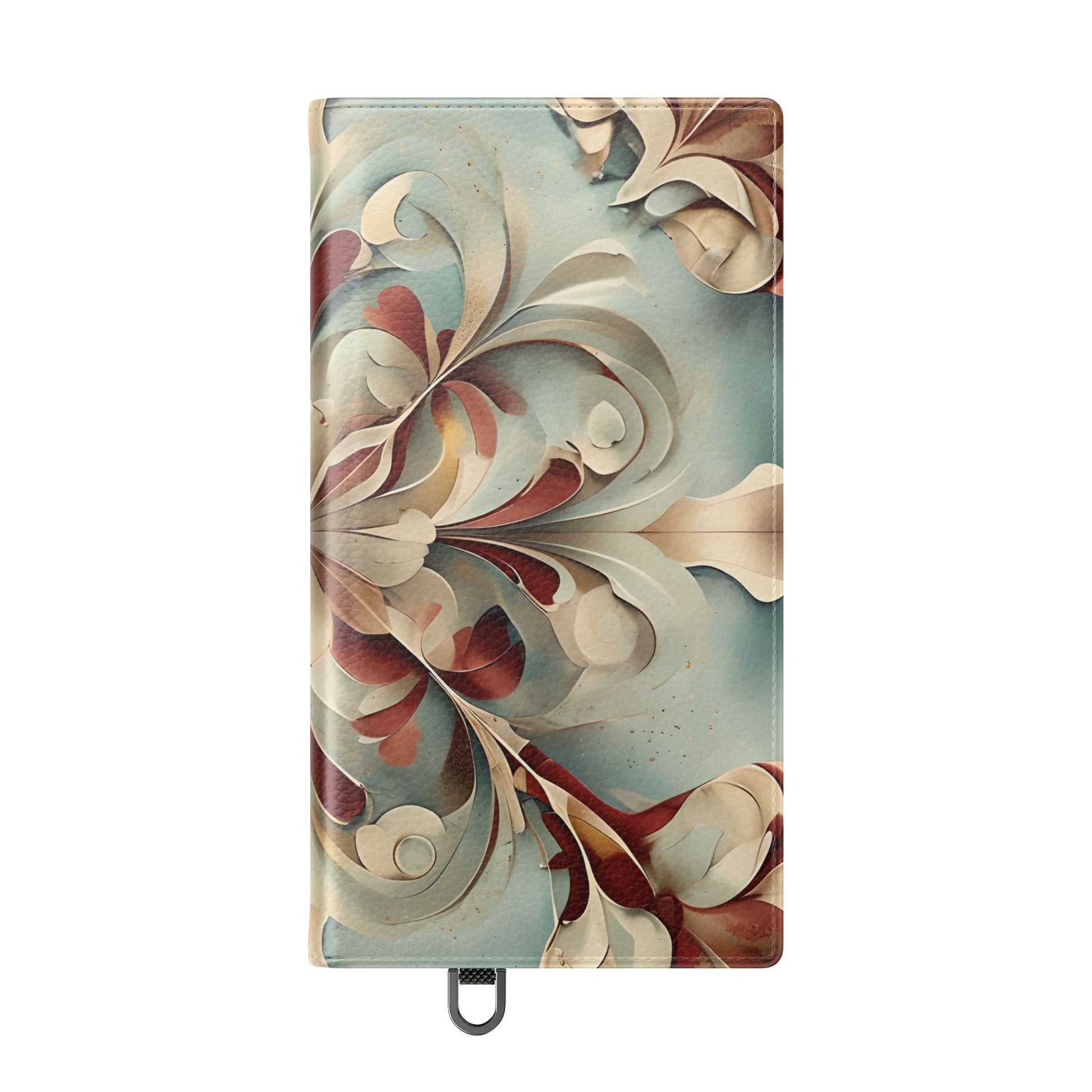 Vintage Baroque Blossom Wallet Phone Case - Elegant Floral Flip Cover for Samsung Galaxy S24 Ultra