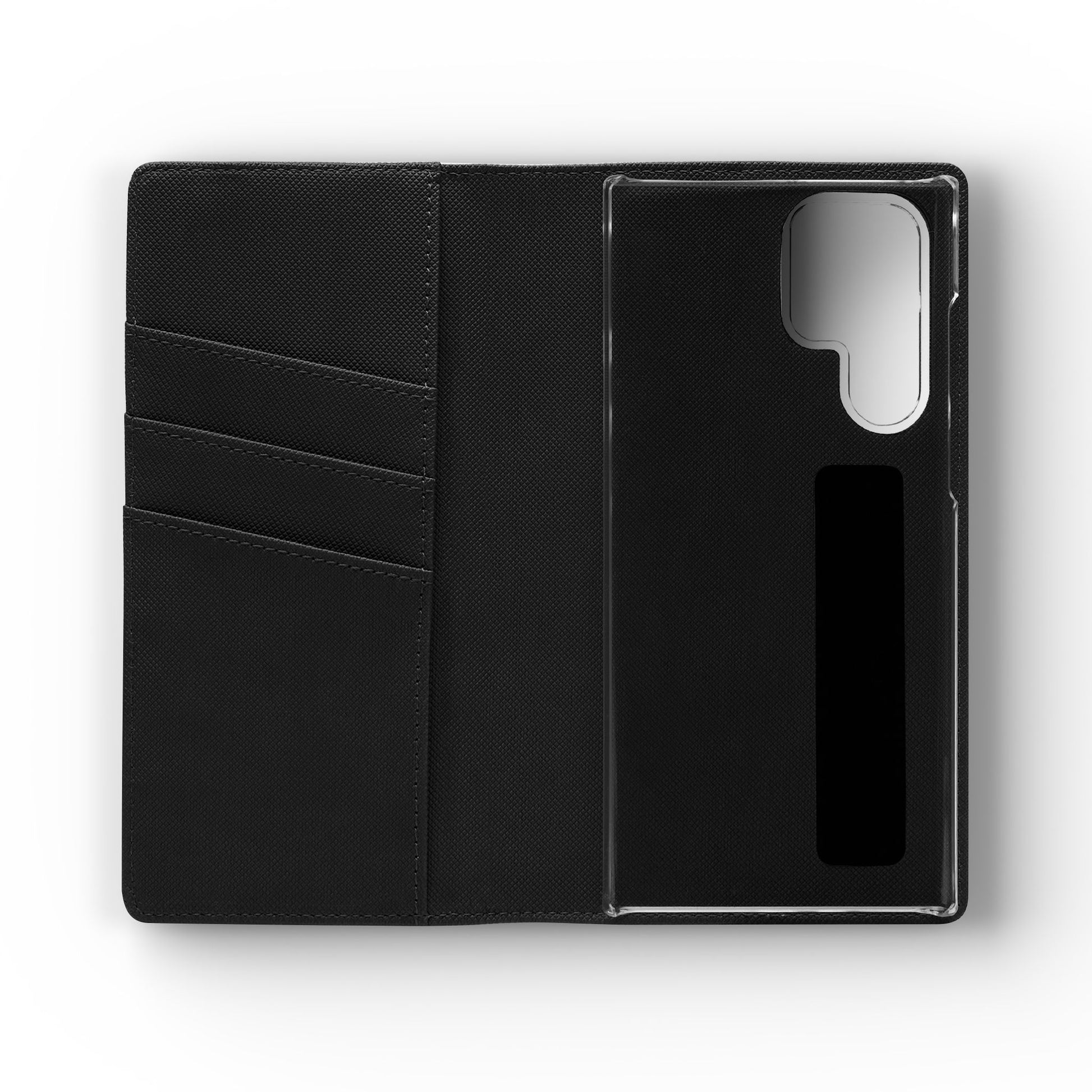Midnight Mosaic - Abstract Floral Flip Phone Case for Samsung Galaxy S22 Ultra