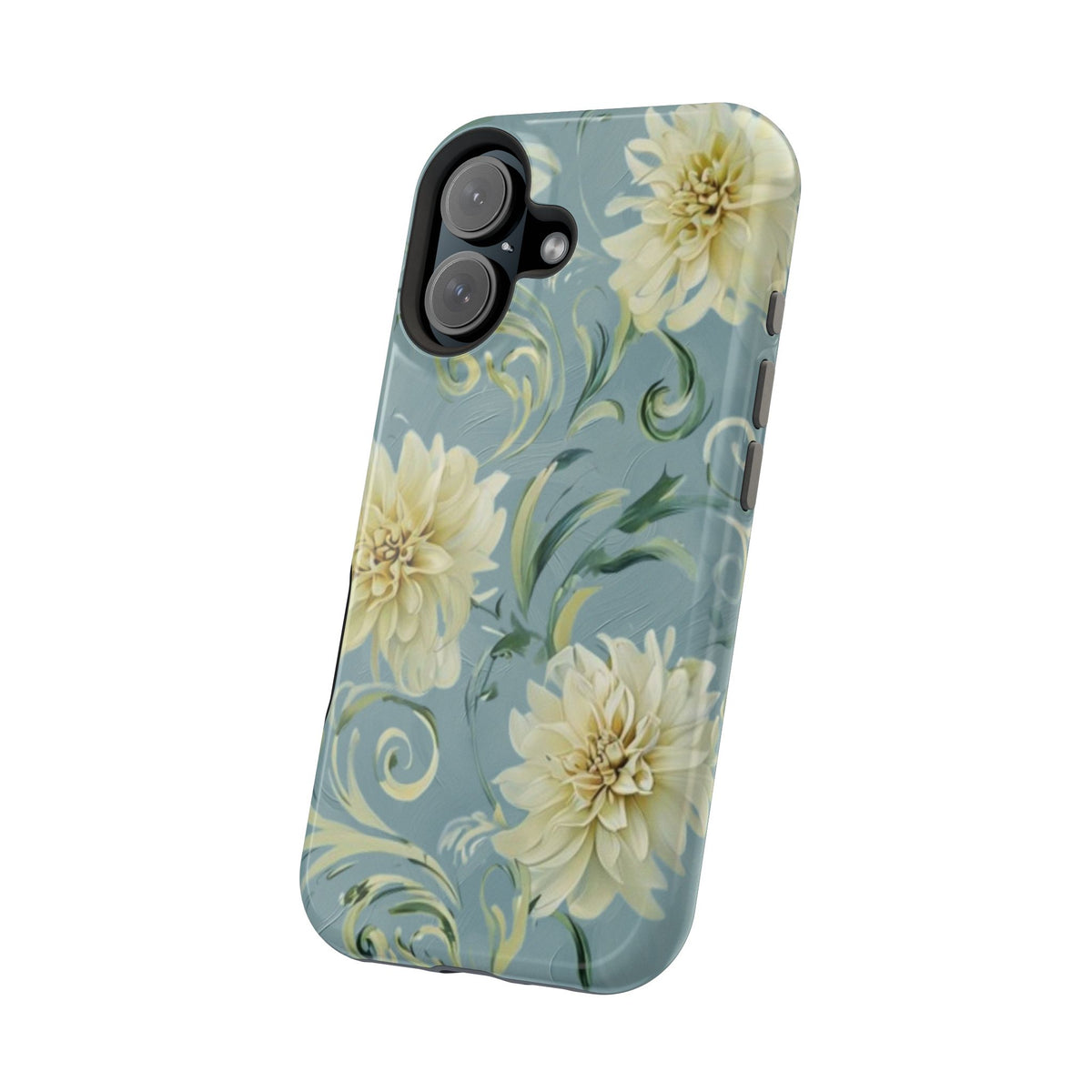 Golden Dahlia Trio iPhone MagSafe Case
