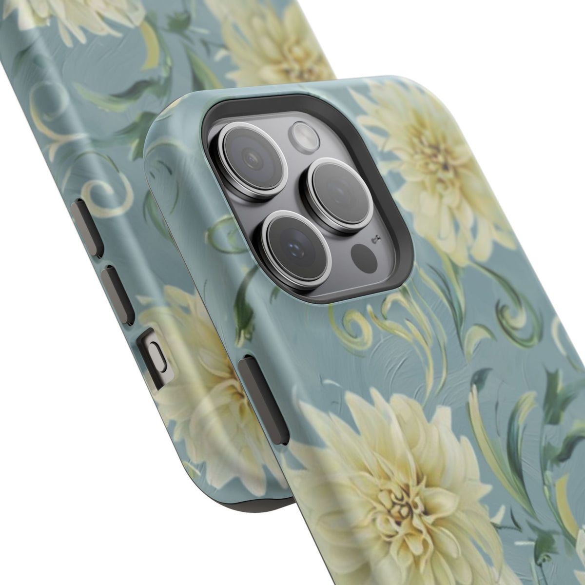 Golden Dahlia Trio iPhone MagSafe Case