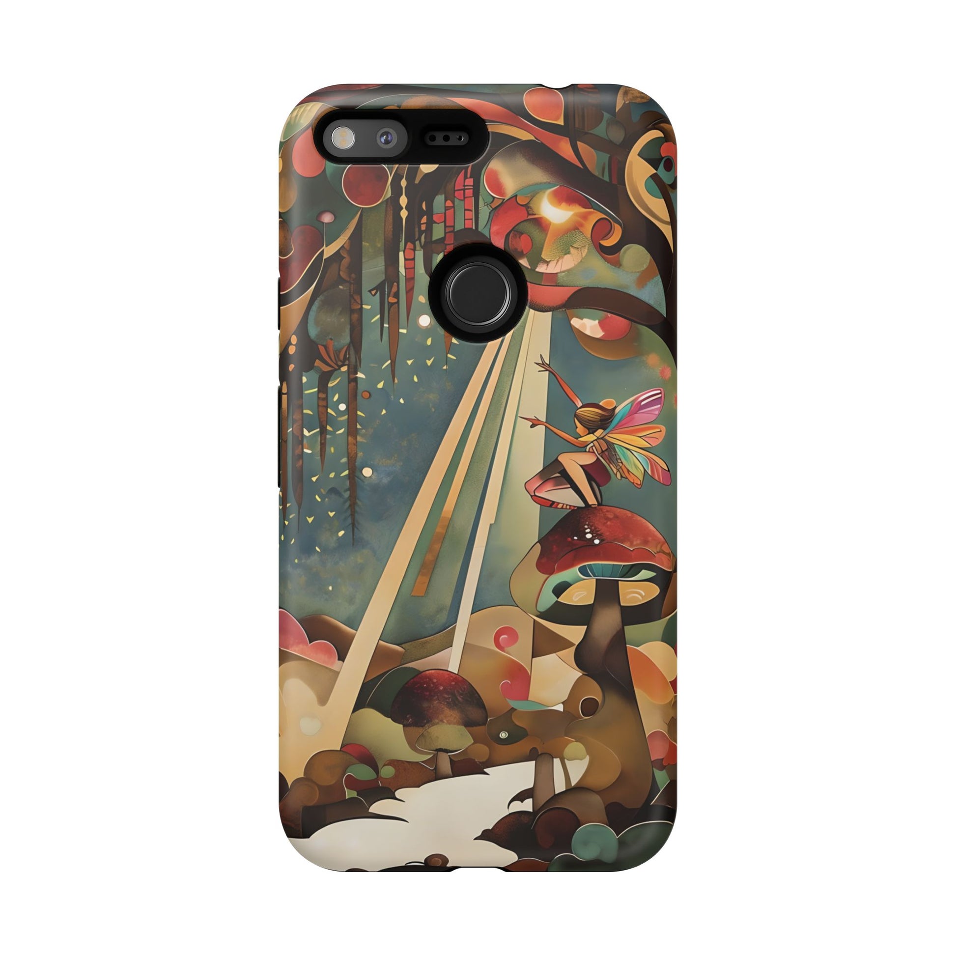 Enchanted Orchard Google Pixel XL Tough Case - Artistic Fairy Tale Phone Cover - Elegant Protective Fantasy Art Accessory