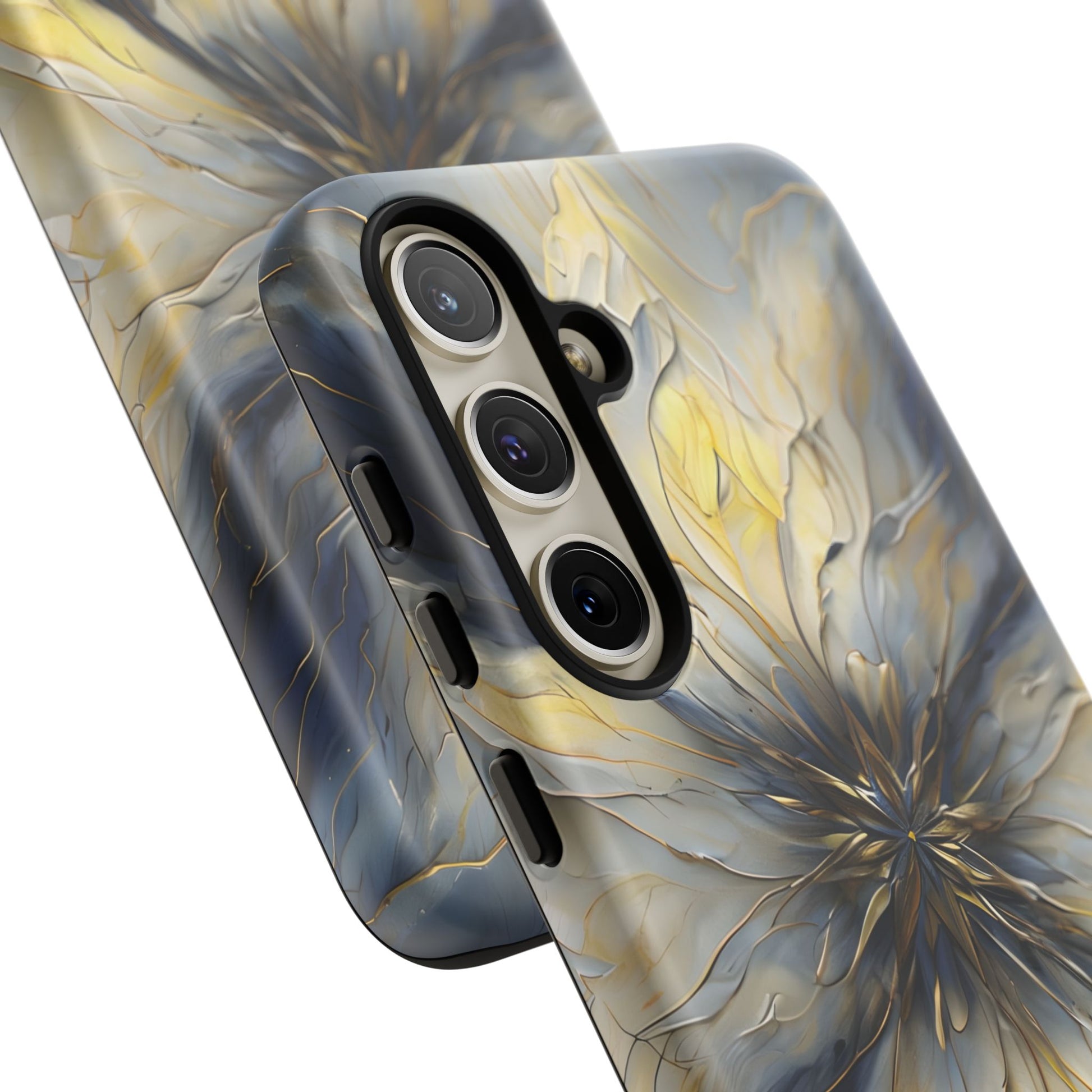 Luminous Petal Tough Case for Samsung Galaxy S24 Plus - Premium Shockproof Designer Phone Cover