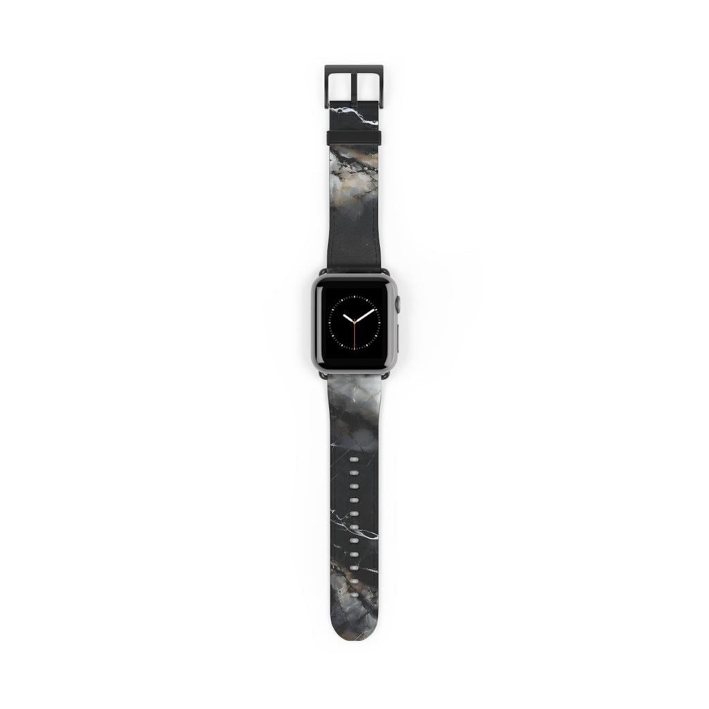 Obsidian Vein Apple Watch Band Strap - Timeless Design for your Timepiece