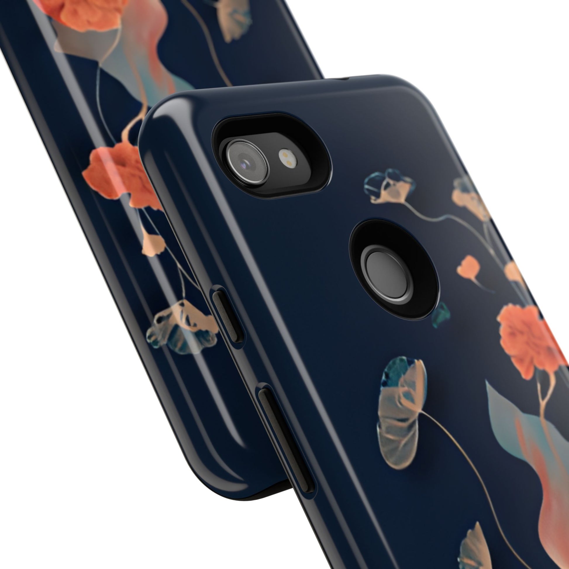 Lotus Reverie - Elegant Artistic Floral Google Pixel 3a XL Tough Phone Case - Painterly Lotus Blossom Design