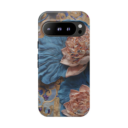 Peony Midnight Tapestry Google Pixel Tough Case