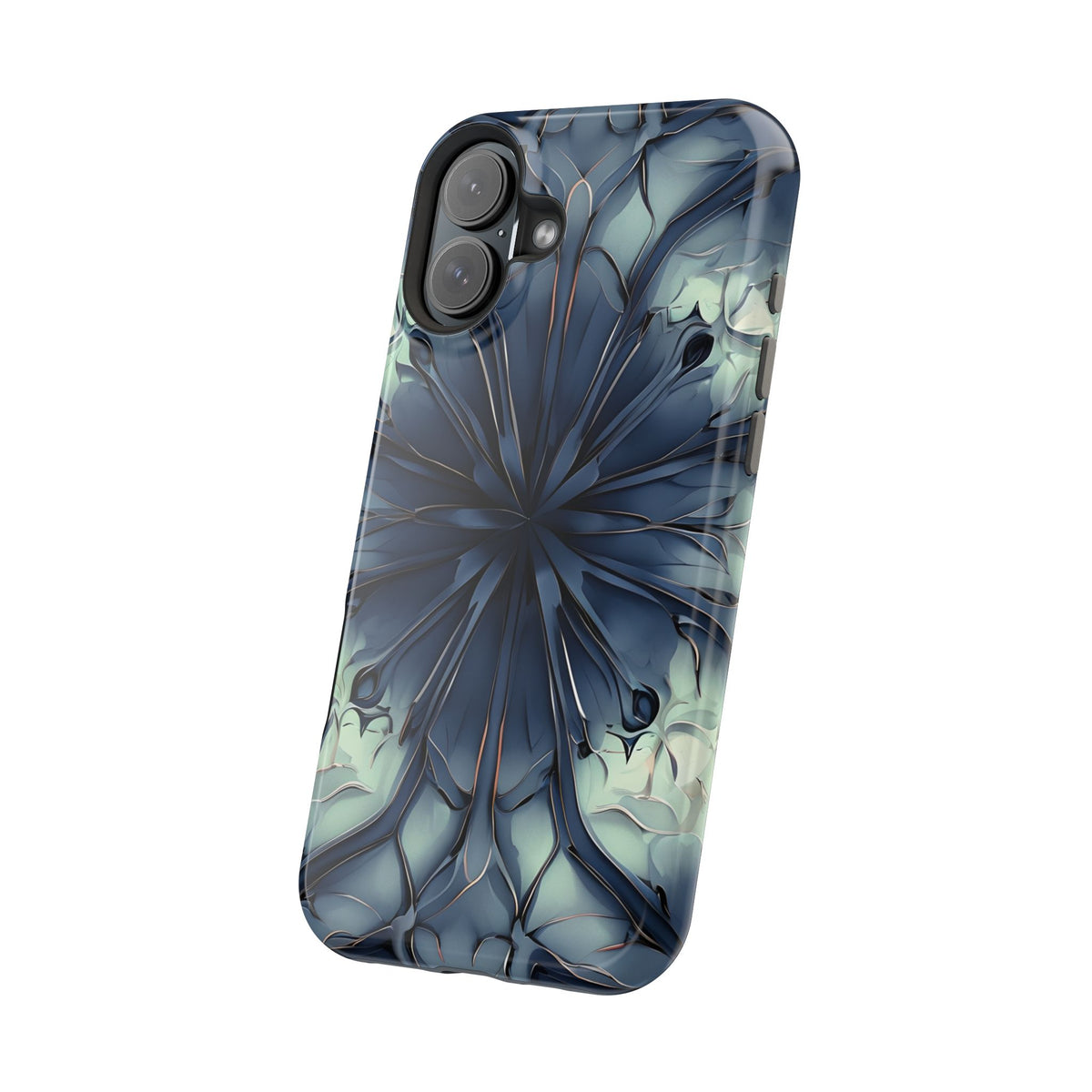 Indigo Mosaic iPhone MagSafe Case