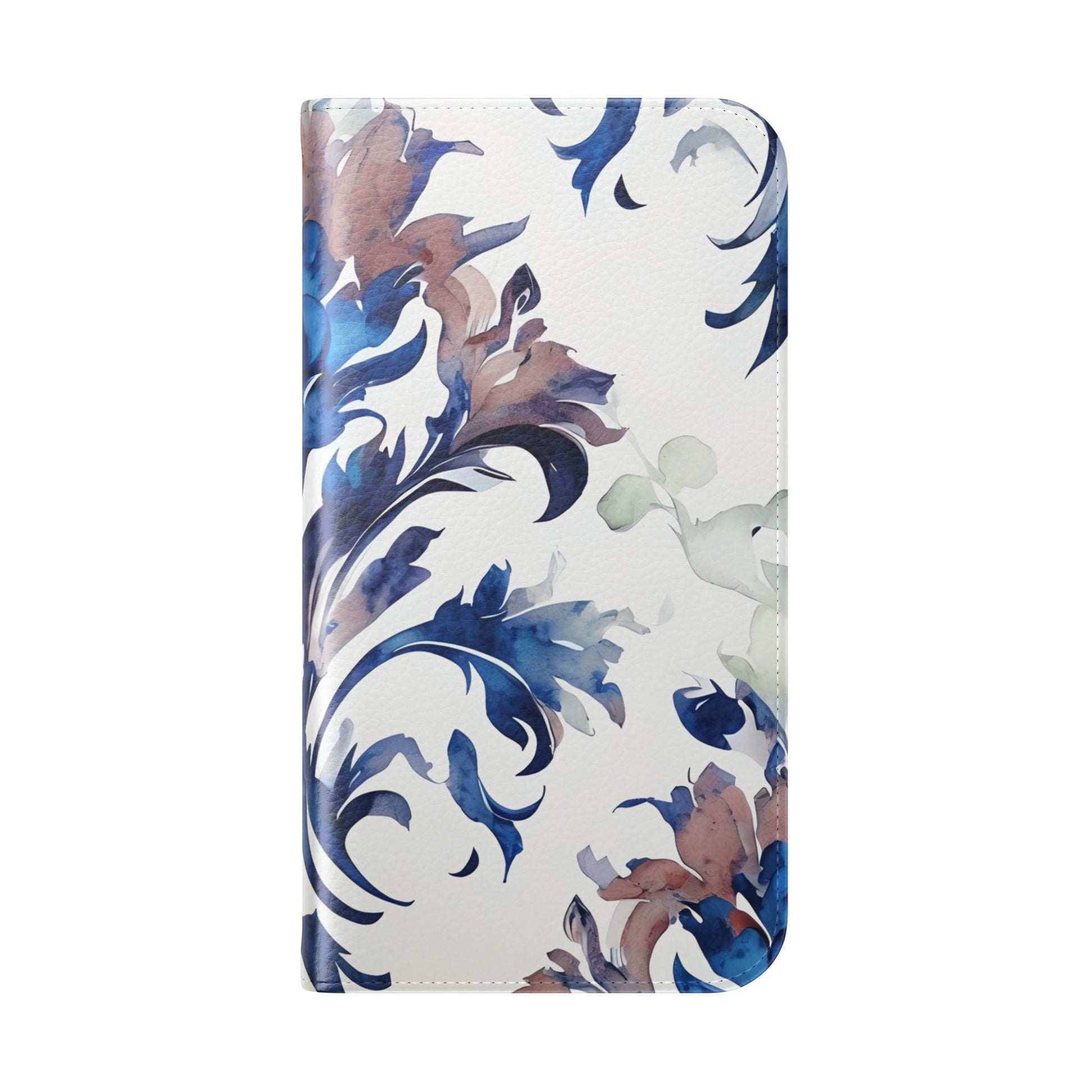 Delft Reverie - Abstract Wallet Phone Case for iPhone 15 Pro