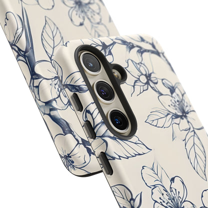 Blossom Sketch Samsung Galaxy Tough Case