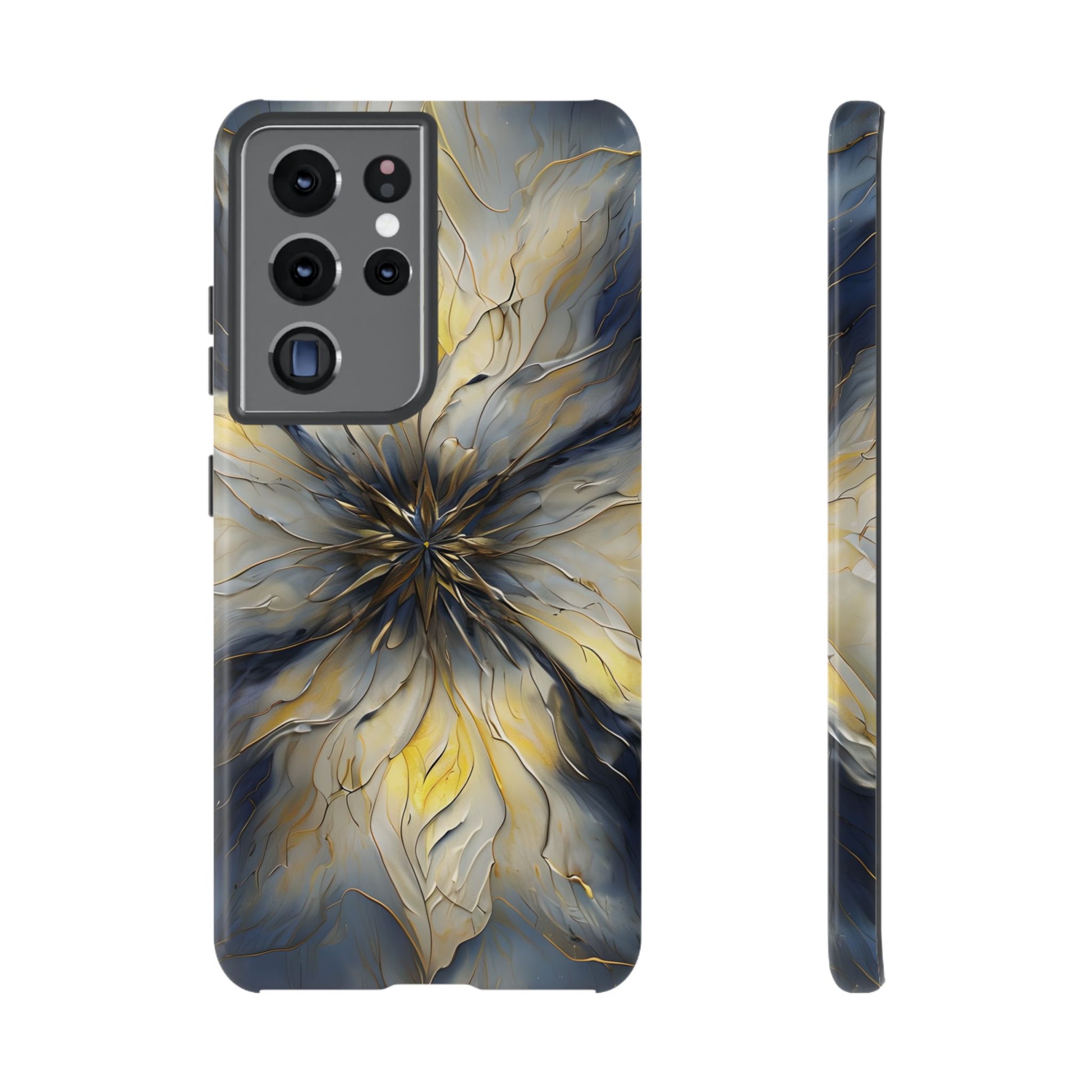 Luminous Petal Tough Case for Samsung Galaxy S21 Ultra - Premium Shockproof Designer Phone Cover
