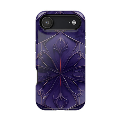 Violet Nebula iPhone MagSafe Case