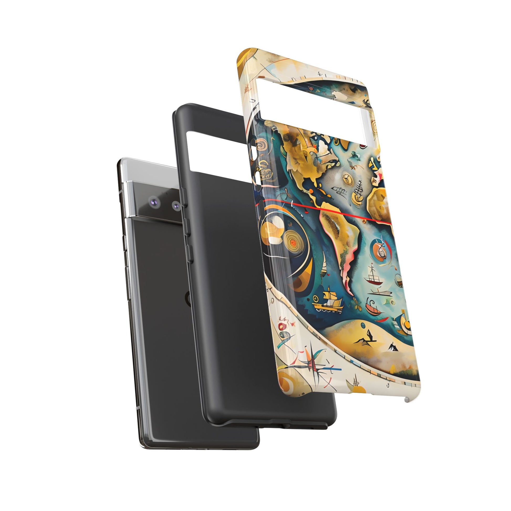 Celestial Map Google Pixel 6 Pro Tough Case - Antique Star Chart Phone Cover