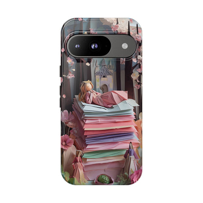 A Good Night's Sleep - Google Pixel - Tough Phone Case -Whimsical Fantasy Floral Design