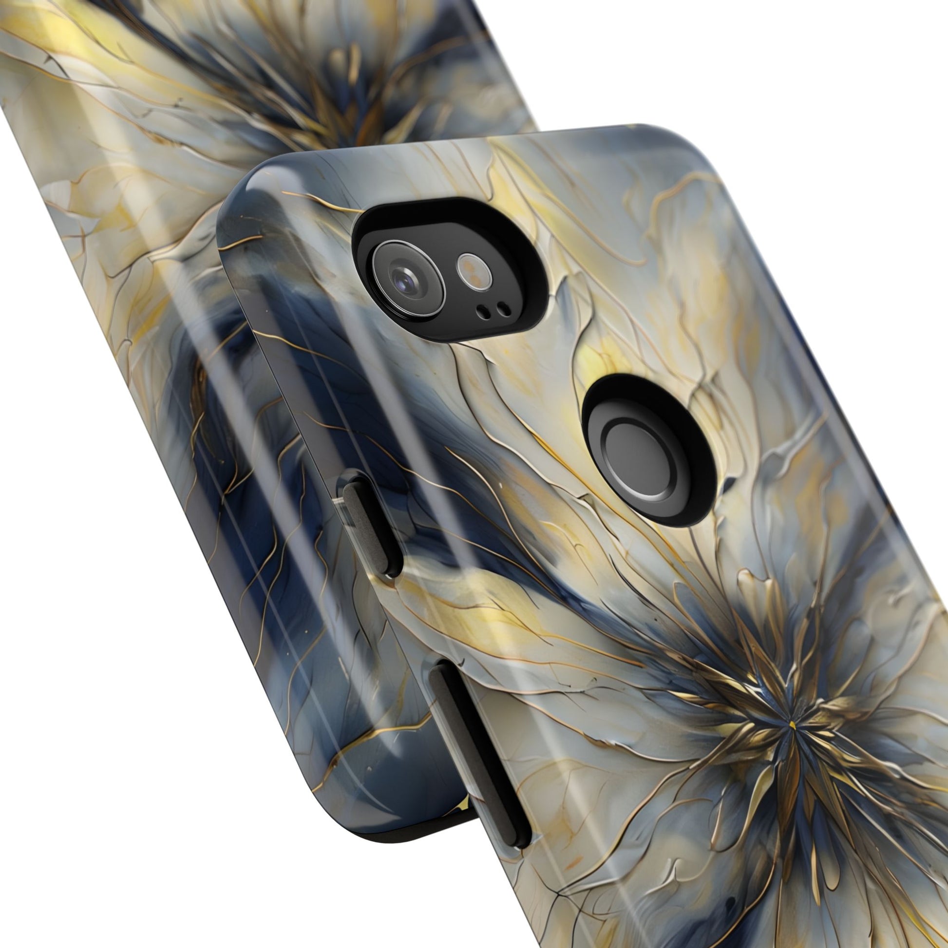 Luminous Petal Tough Case for Google Pixel 2 XL - Premium Artistic Shockproof Cover, Elegant Protective Phone Case