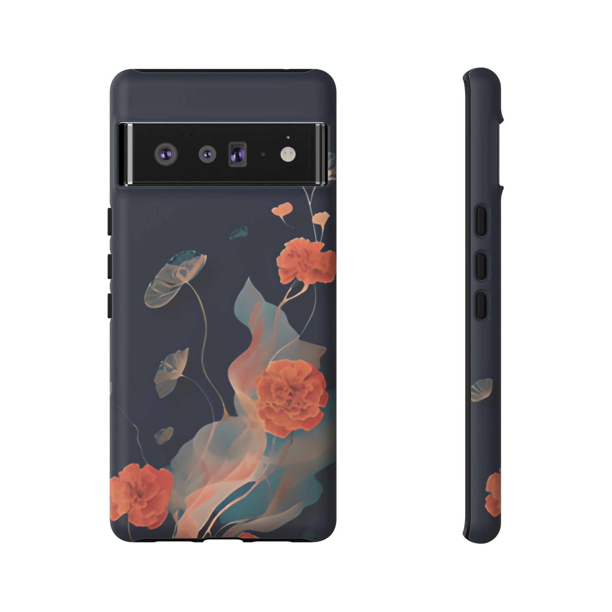 Lotus Reverie - Elegant Artistic Floral Google Pixel 6 Pro Tough Phone Case - Painterly Lotus Blossom Design
