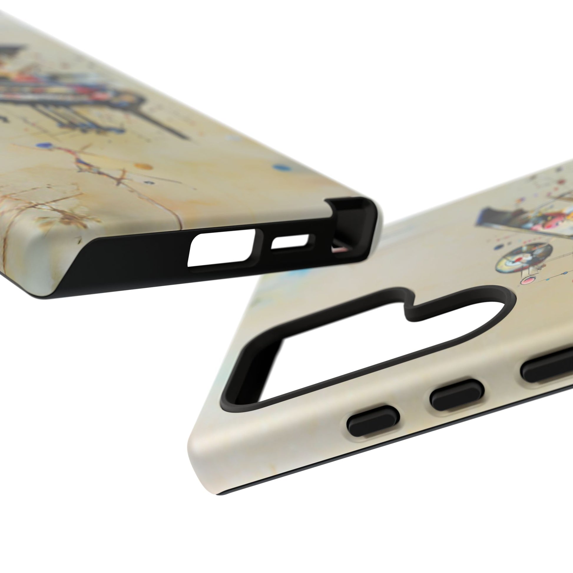 Keys of Imagination Artistic Grand Piano Tough Case for Samsung Galaxy S24 Ultra - Shockproof Phone Cover