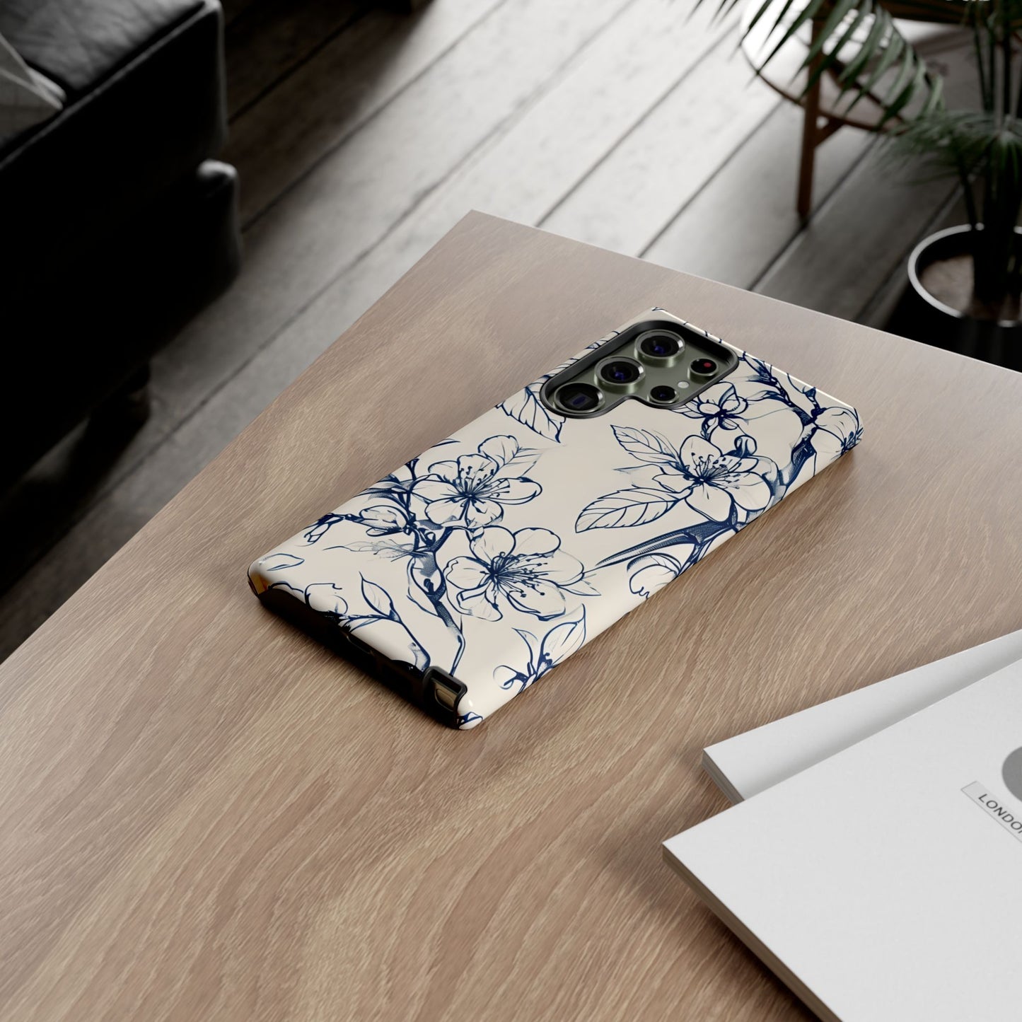 Blossom Sketch Samsung Galaxy Tough Case
