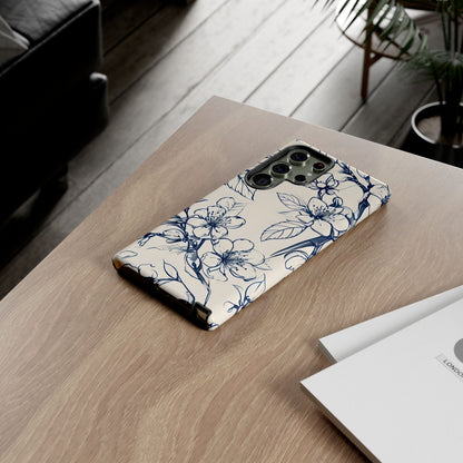 Blossom Sketch Samsung Galaxy Tough Case