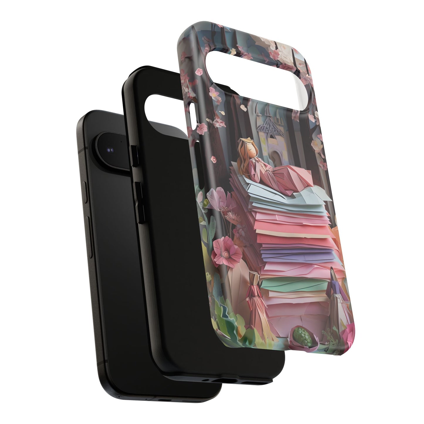 A Good Night's Sleep - Google Pixel - Tough Phone Case -Whimsical Fantasy Floral Design