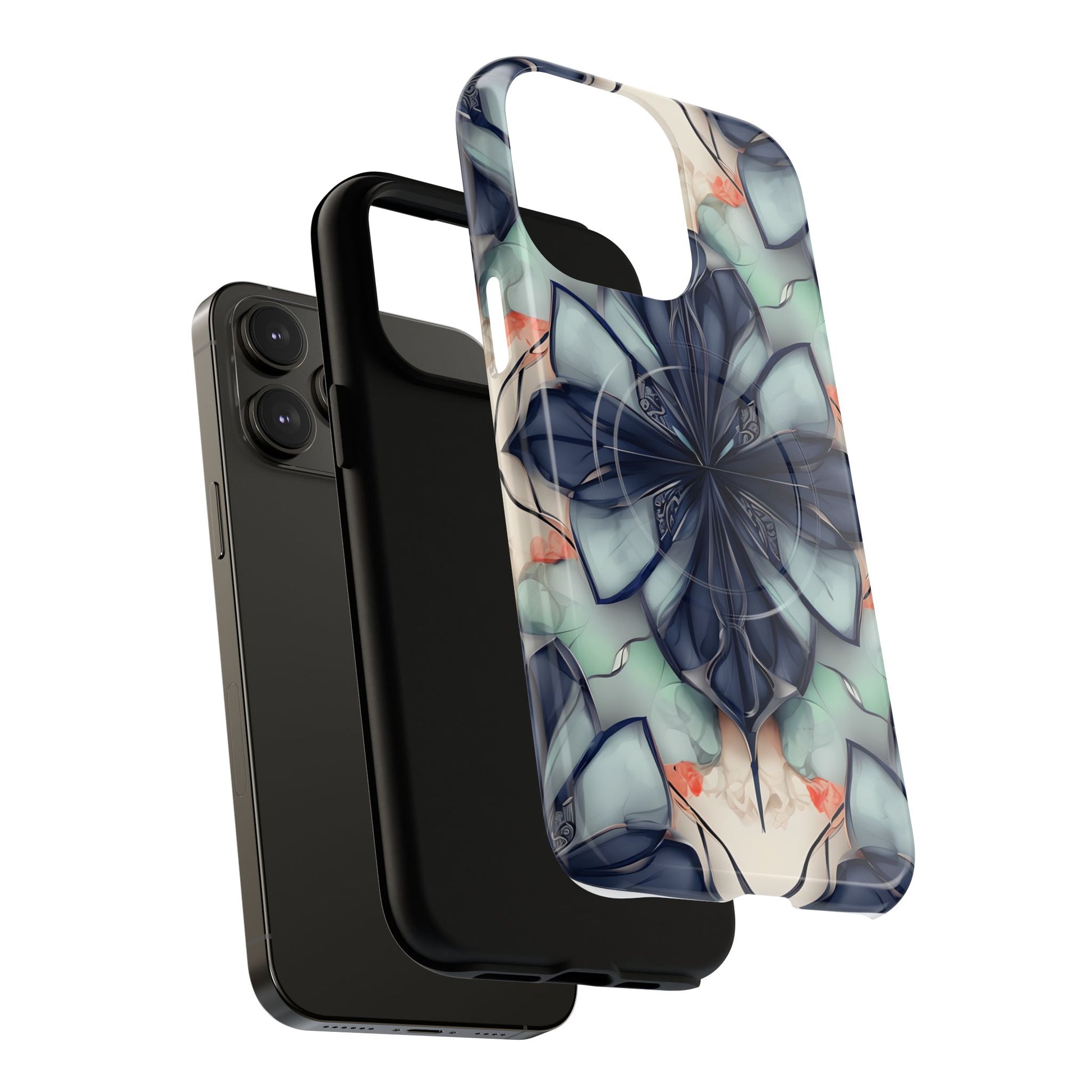 Midnight Mosaic MagSafe iPhone 14 Pro Max - Designer Shockproof Cover