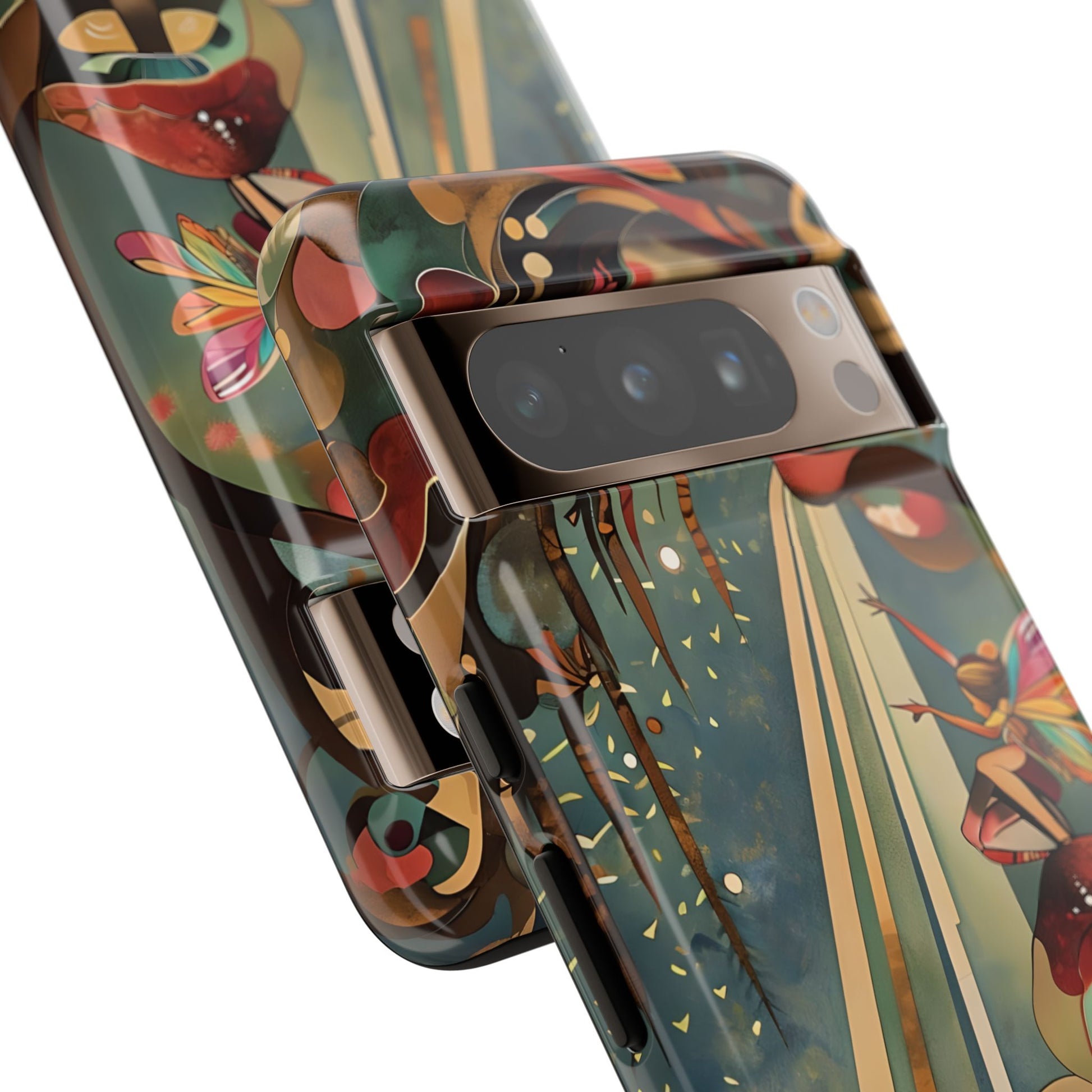 Enchanted Orchard Google Pixel 8 Pro Tough Case - Artistic Fairy Tale Phone Cover - Elegant Protective Fantasy Art Accessory