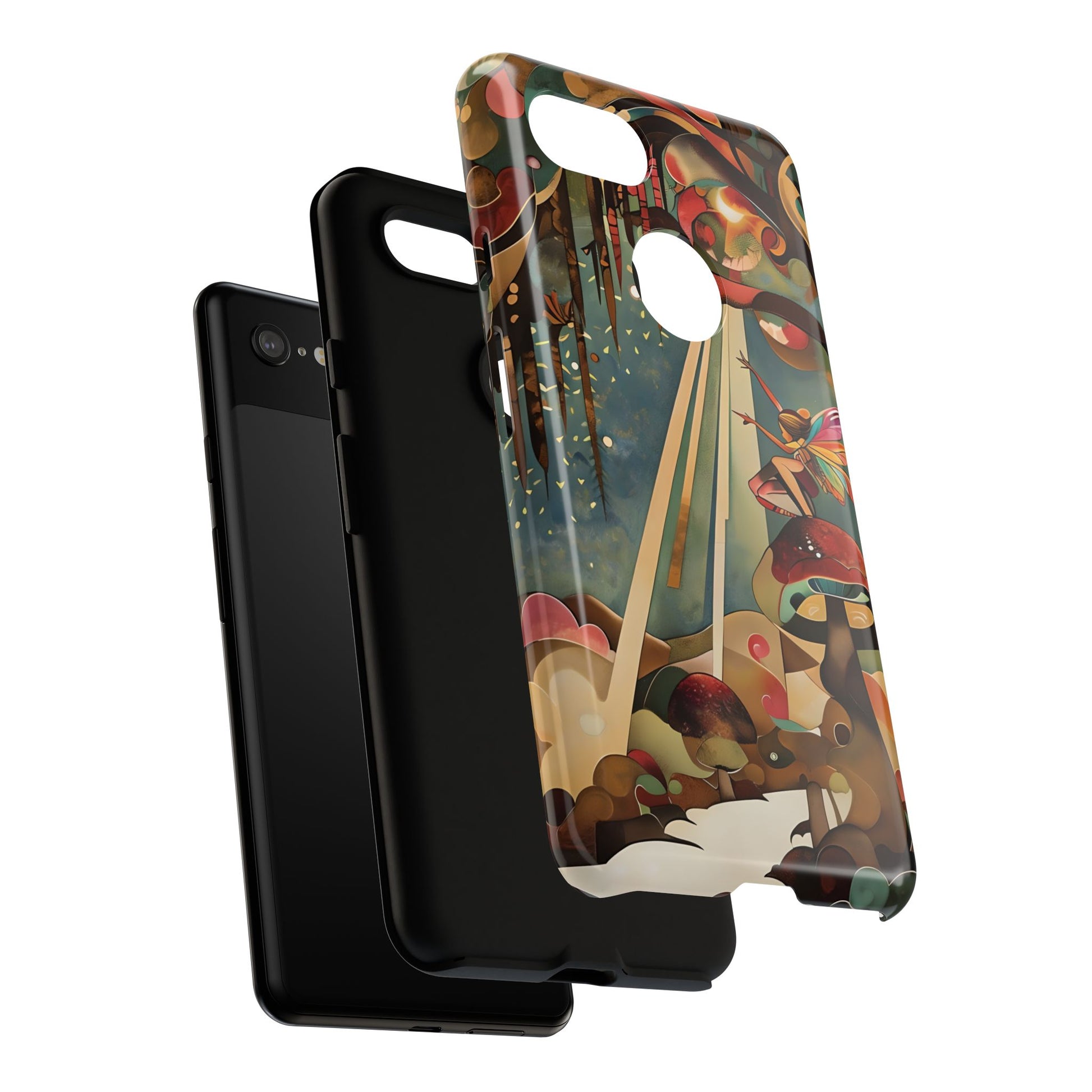Enchanted Orchard Google Pixel 3XL Tough Case - Artistic Fairy Tale Phone Cover - Elegant Protective Fantasy Art Accessory