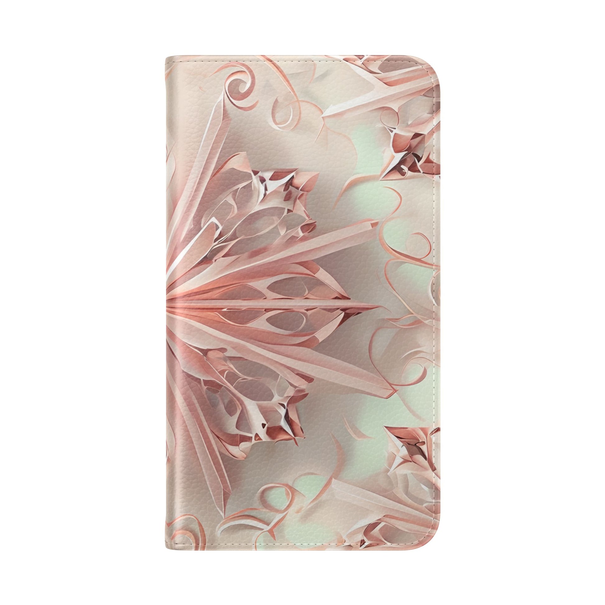 Blush Frost - Abstract Wallet Phone Case for Samsung Galaxy S23