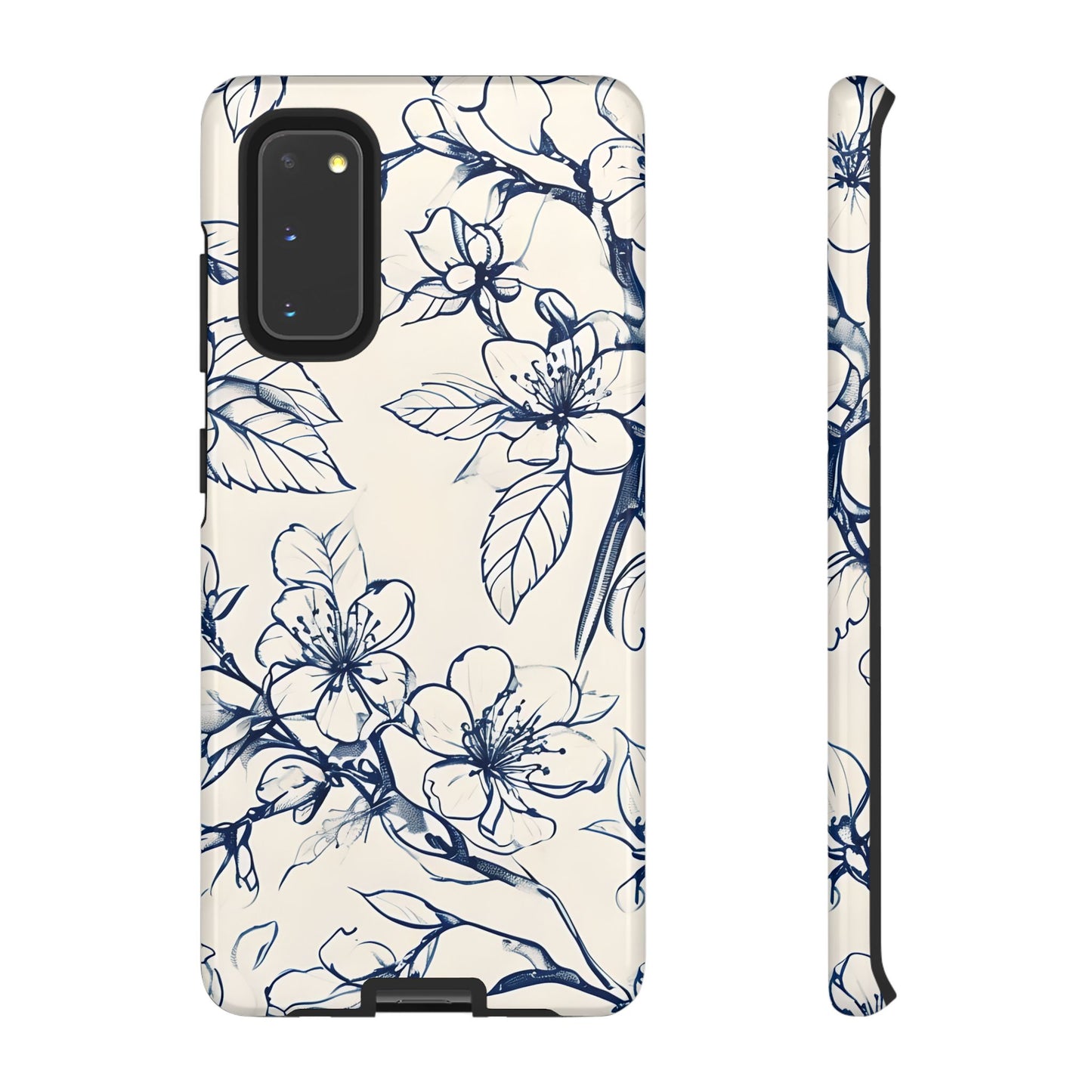 Blossom Sketch Samsung Galaxy Tough Case