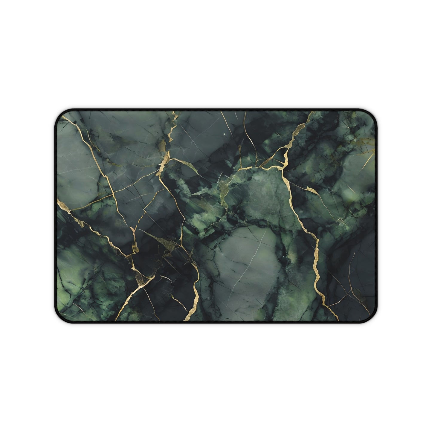 Verdant Vein Designer Desk Mat - Premium Office Desk Pad, 3 Sizes Available, Artistic Workspace Protection