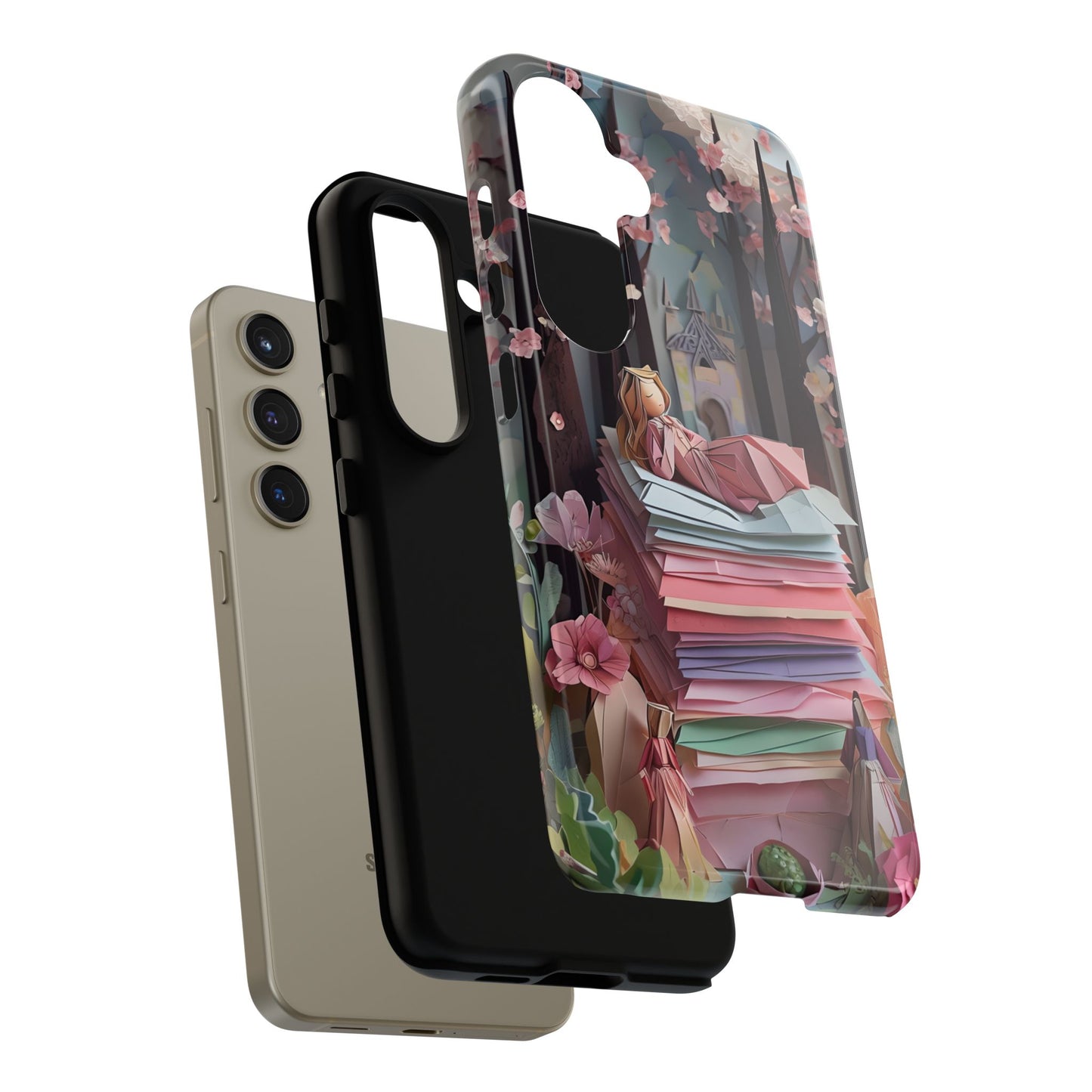 A Good Night's Sleep - Samsung Galaxy - Tough Phone Case -Whimsical Fantasy Floral Design