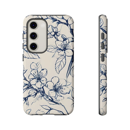Blossom Sketch Samsung Galaxy Tough Case