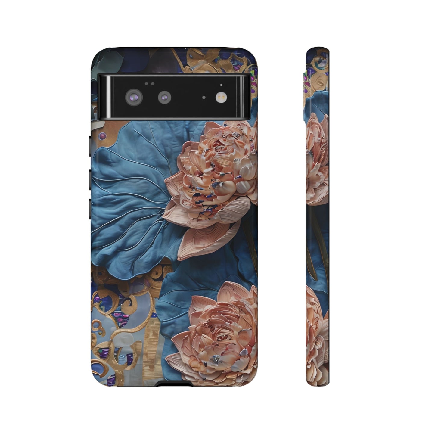 Peony Midnight Tapestry Google Pixel Tough Case