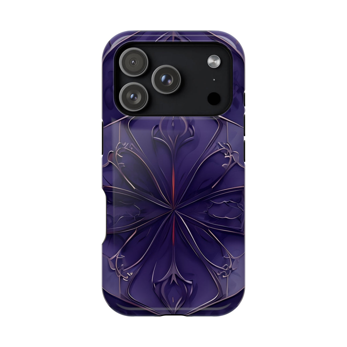 Violet Nebula iPhone MagSafe Case