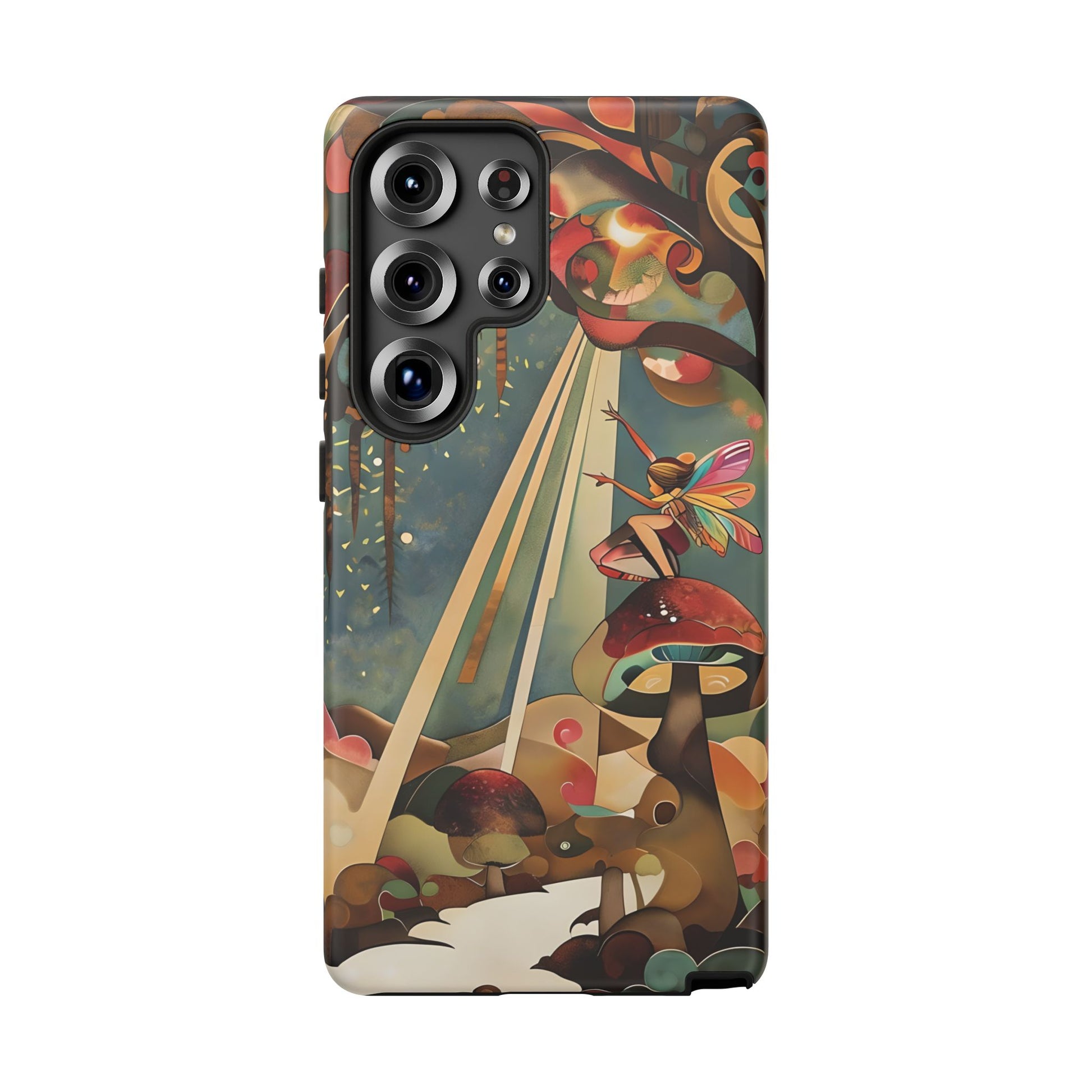 Enchanted Orchard Samsung Galaxy S25 Ultra Tough Case - Artistic Fairy Tale Phone Cover - Elegant Protective Fantasy Art Accessory