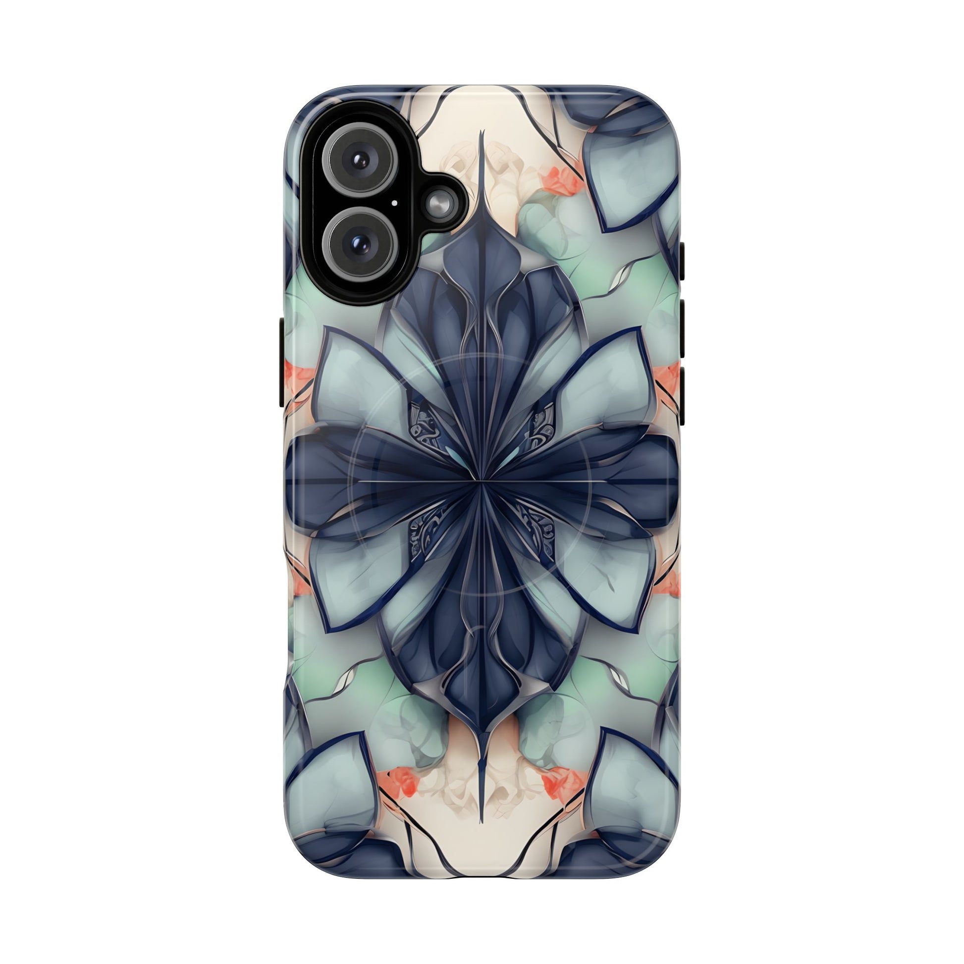 Midnight Mosaic MagSafe iPhone 16 Plus Case - Designer Shockproof Cover