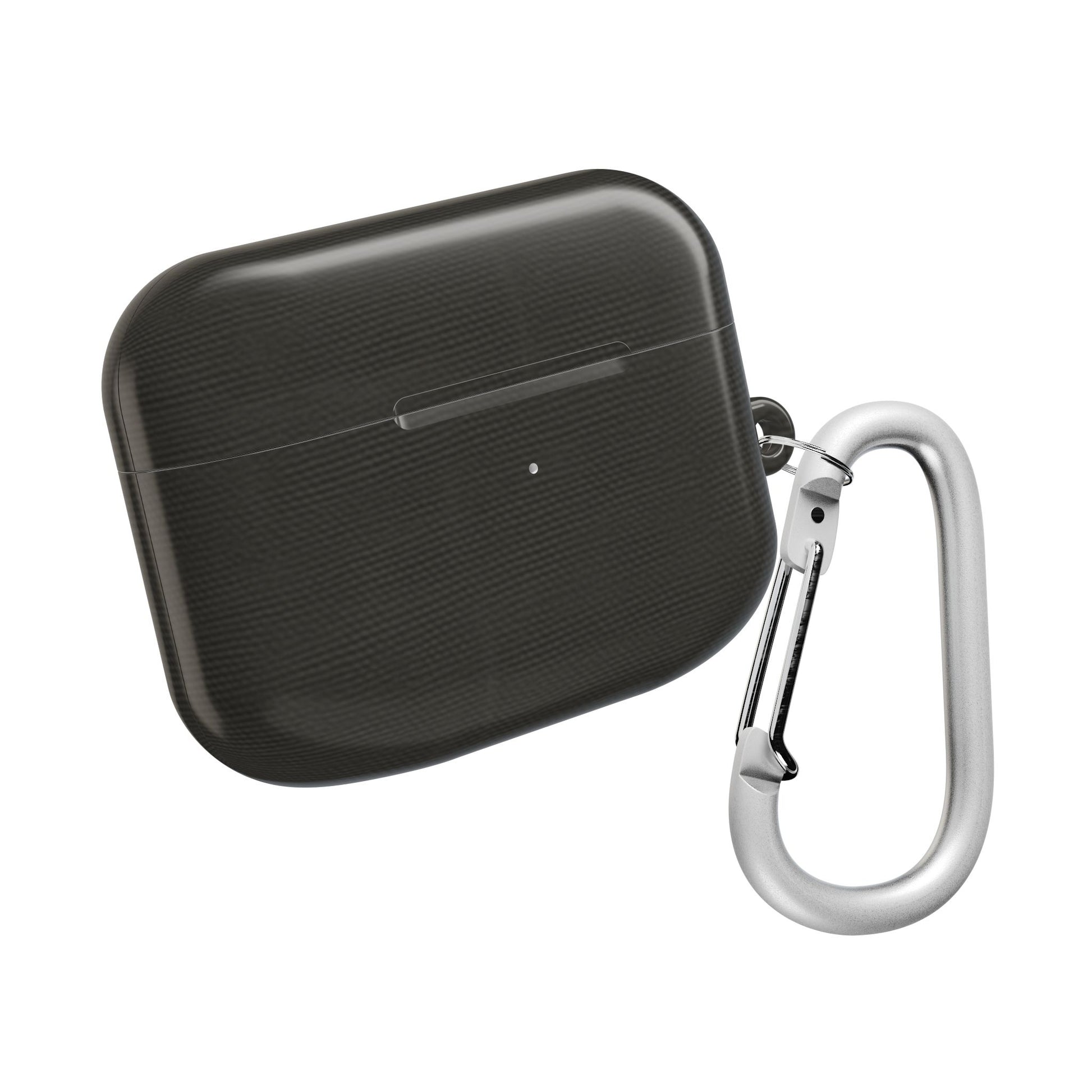 Charcoal Linen AirPods Case - Minimalist Charcoal Cover for Gen 1, 2, 3, Pro Gen 1 & 2