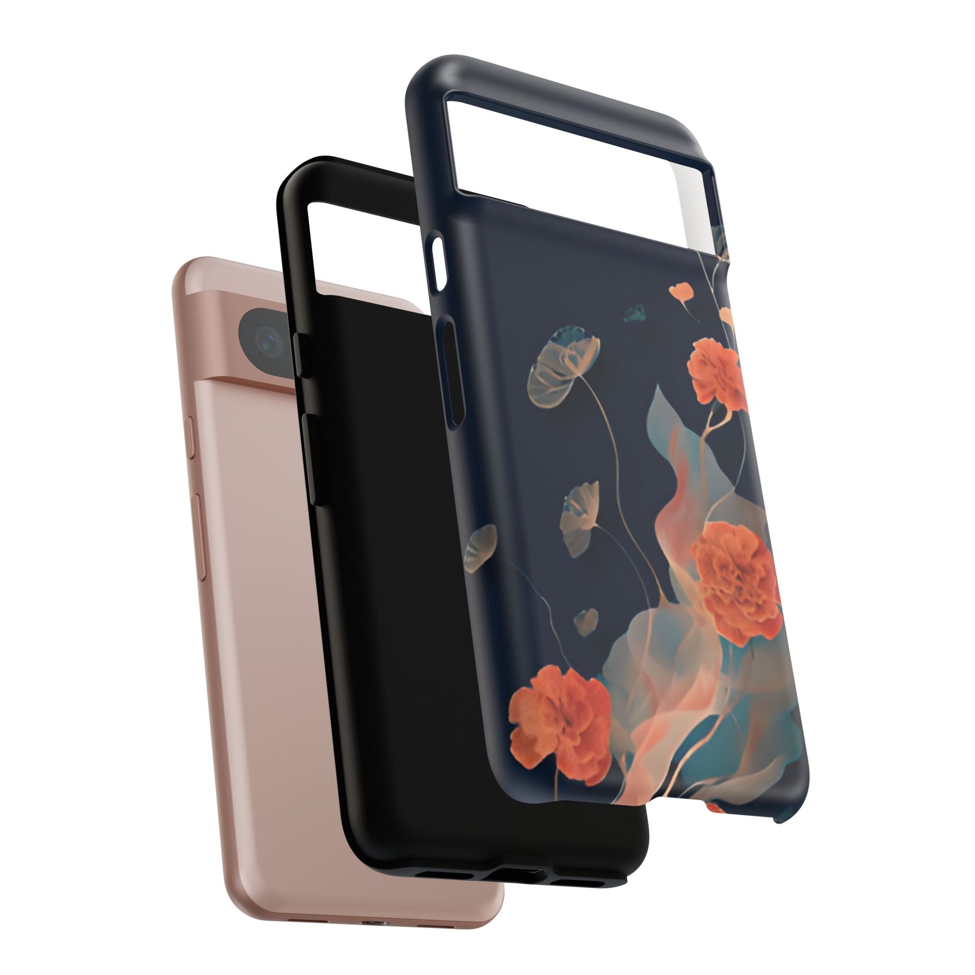 Lotus Reverie - Elegant Artistic Floral Google Pixel 8 Tough Phone Case - Painterly Lotus Blossom Design