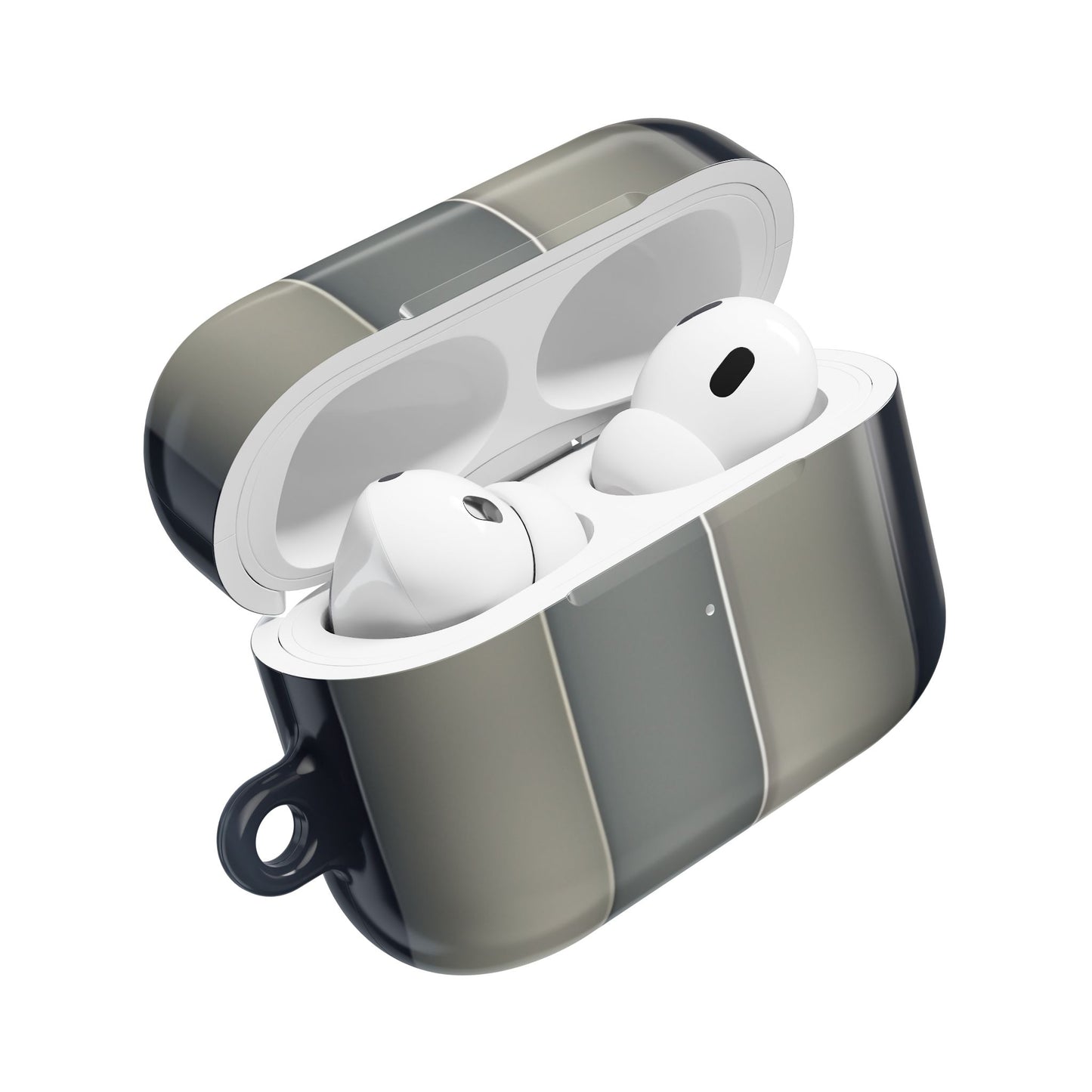 Smoky Quartz AirPod Case - Green & Black Computer Design Earbud Cover for Gen 1, 2, 3, Pro Gen 1 & 2