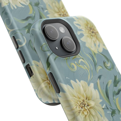 Golden Dahlia Trio iPhone MagSafe Case