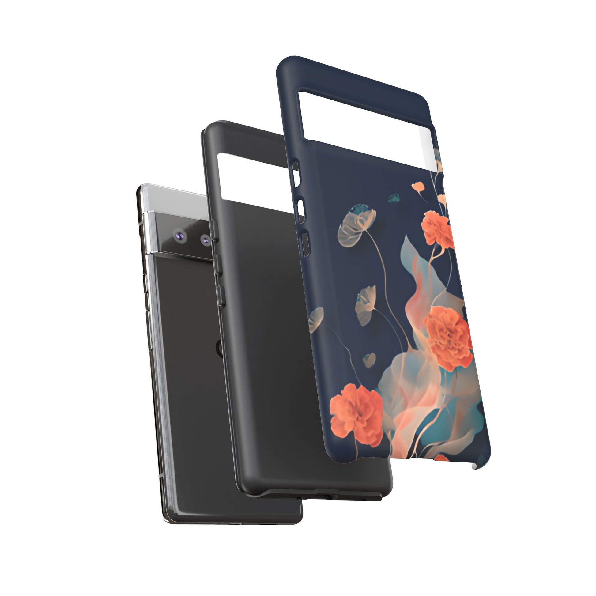 Lotus Reverie - Elegant Artistic Floral Google Pixel 6 Pro Tough Phone Case - Painterly Lotus Blossom Design