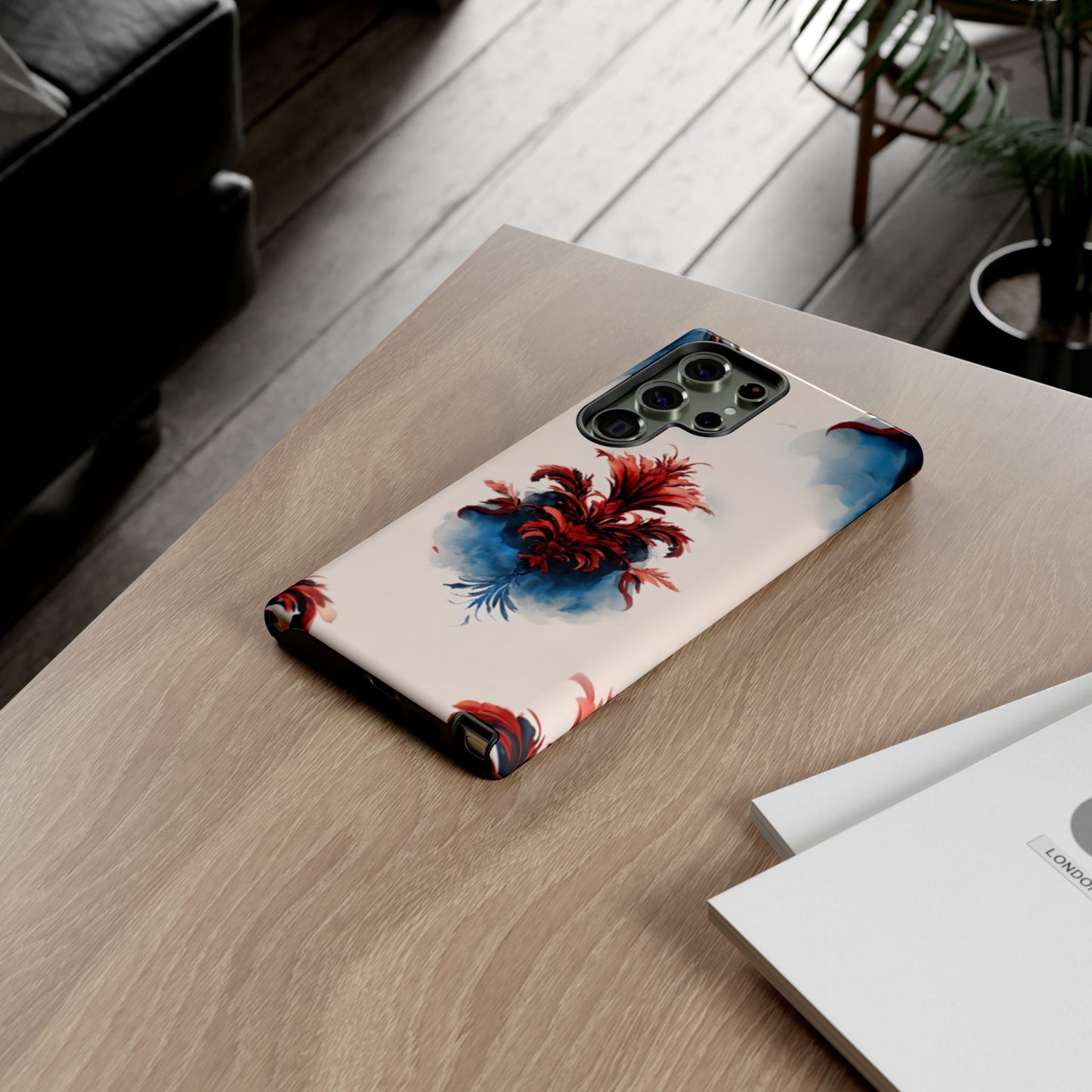 Crimson Plume Samsung Galaxy Tough Case