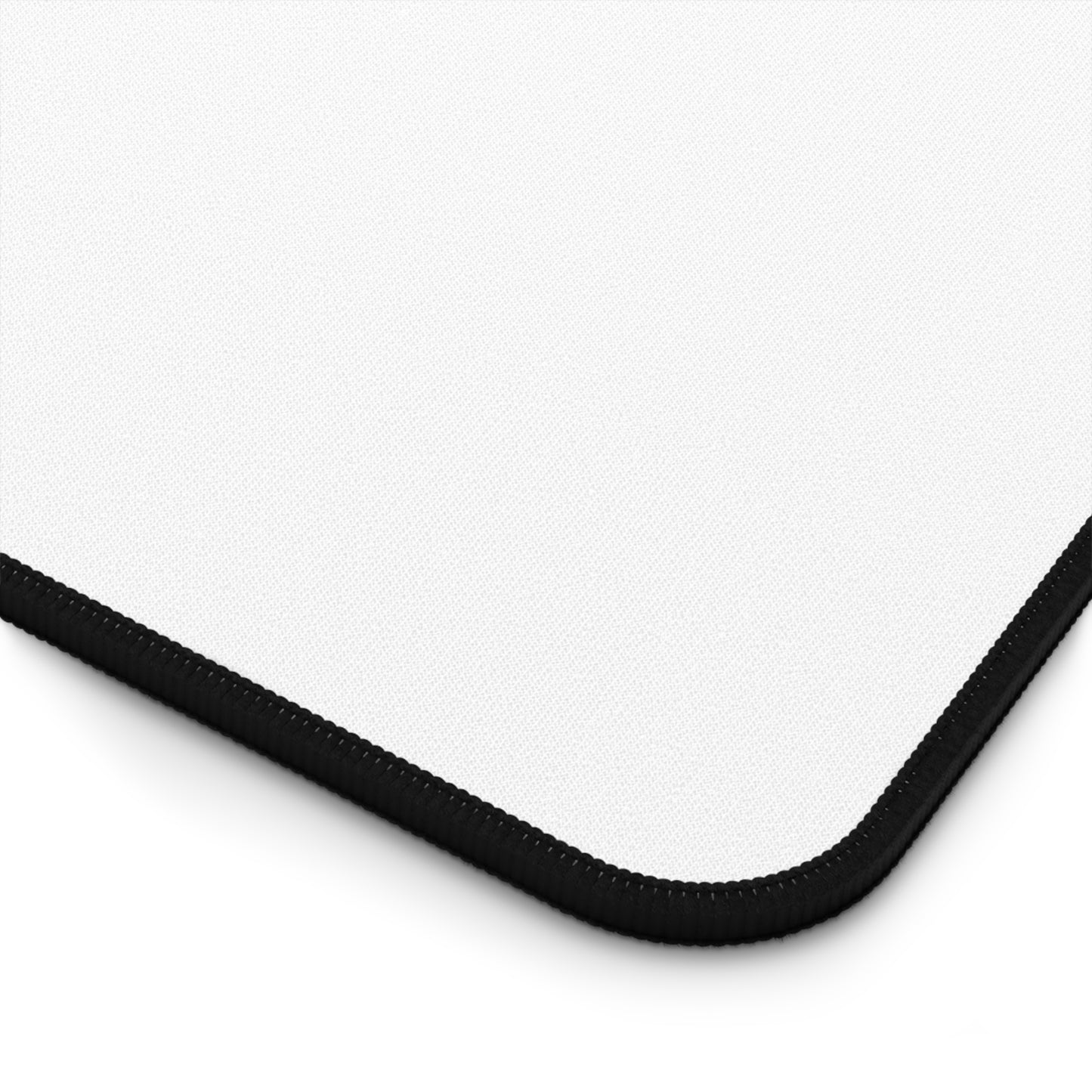 Close-up of Bouquet Brilliance desk mat showing detailed edging
